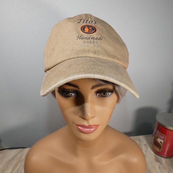 NEW Adjustable Cap Tito's Handmade Vodka Promotional Hat - Picture 2 of 5